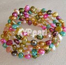 Discount multi color pearl bracelet