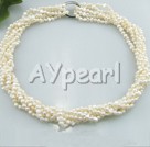 Discount 3-4mm pearl necklace