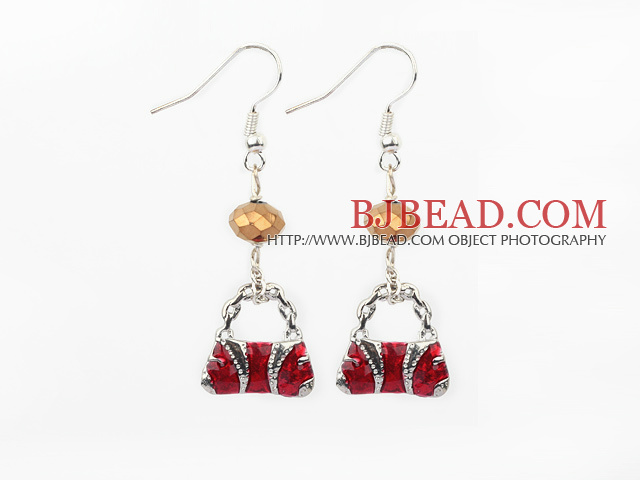 vogue jewelry handbag earrings