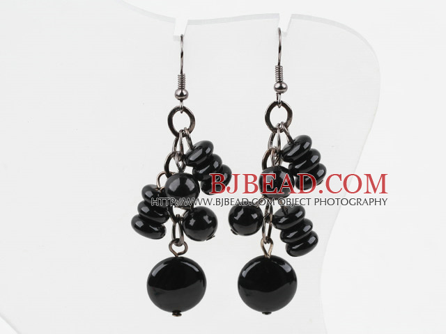 New Design Assorted Black Agate Earrings