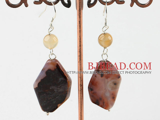 agate earrings
