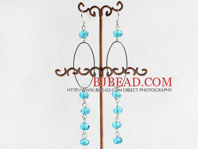crystal earrigns and big loop earrings