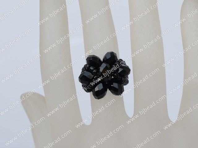 black crystal ring 