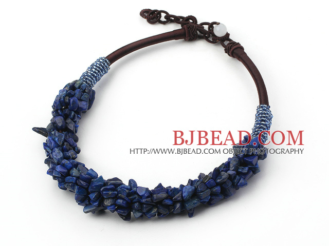 fashion 6*8mm laips beaded necklace