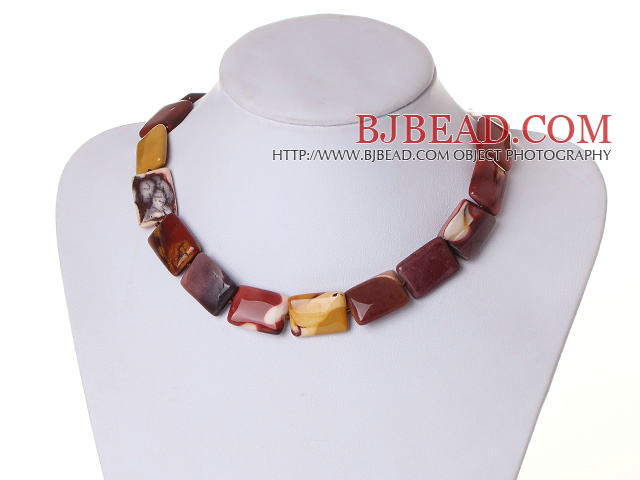 vitelline stone necklace
