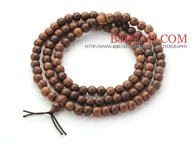 Multi Strands Natural Indonesia Tambac 108 Rosary Beads Bracelet